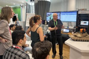 Hands-on Demo at Nokia’s Digital Creativity Lab